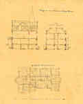 Rysunki projektowe paacu C. J. B. Lüdecke z 1862 roku